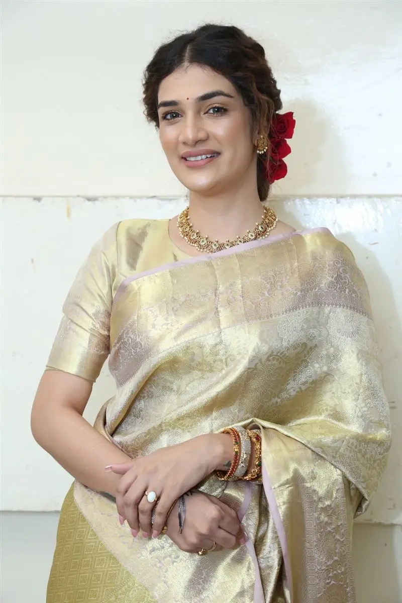 HASINI SUDHIR AT PURUSHOTHAMUDU MOVIE PRE RELEASE EVENT